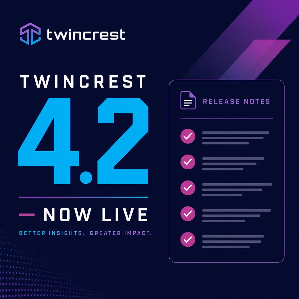 Twincrest 4.2 release graphic
